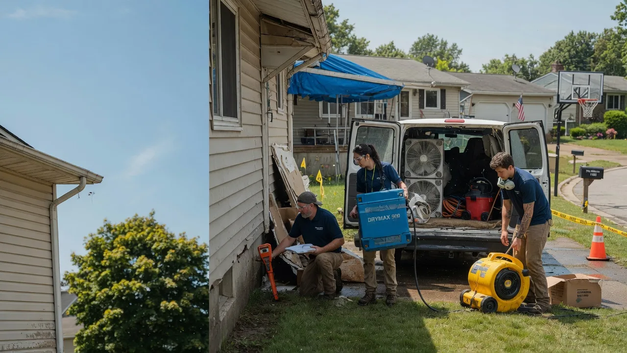 Ceiling Leak Cleanup in Morenci, MI near me